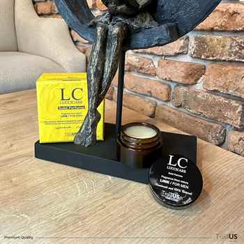 Lime 0.5oz (15g) - TROIA US Solid Cologne for Men, Travel Size, Portable Handmade Men's Fragrance