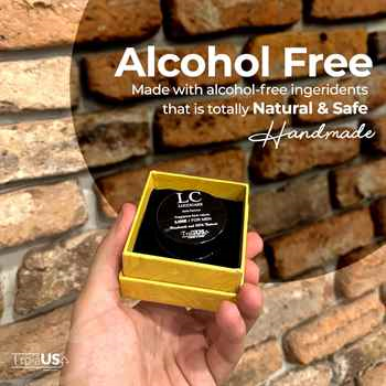 Lime 0.5oz (15g) - TROIA US Solid Cologne for Men, Travel Size, Portable Handmade Men's Fragrance