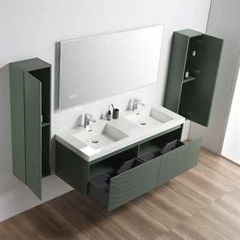 Lirio 72 inch Double Aventurine Green Vanity