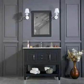 Hamilton 42" Anthracite Bathroom Cabinet