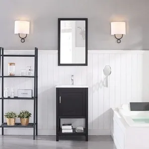 Lucca 20 Inch Bathroom Vanity Espresso