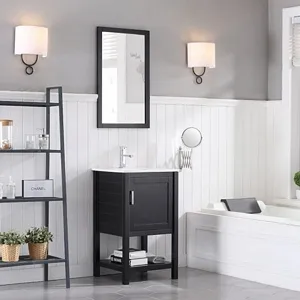 Lucca 20 Inch Bathroom Vanity Espresso