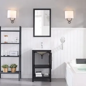 Lucca 20 Inch Bathroom Vanity Espresso