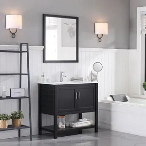 Lucca 36 Inch Bathroom Vanity Espresso