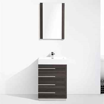 Madrid 24 Inch Vanity Dark oak
