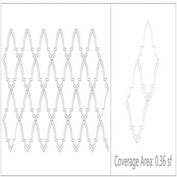 Mapple Custom Water Jet Mosaic Design