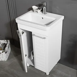 Clifton 19 3/4" White Bathroom Cabinet