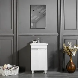 Clifton 19 3/4" White Bathroom Cabinet