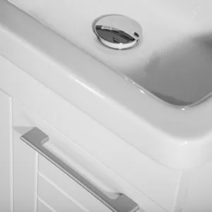 Clifton 24" White Bathroom Cabinet