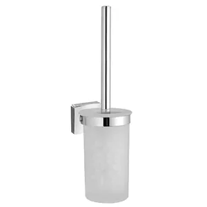 New Line Nl813 Brush Holder Metal Material Chrome Finish