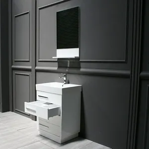 Newark 24" White Bathroom Cabinet