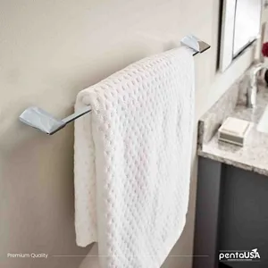 Nova 4802 Long Towel Bar Metal Material Chrome Finsih