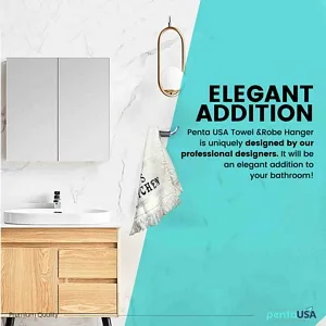 Nova 4808 Hook Metal Material Chrome Finish