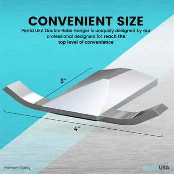 Nova 4808 Hook Metal Material Chrome Finish