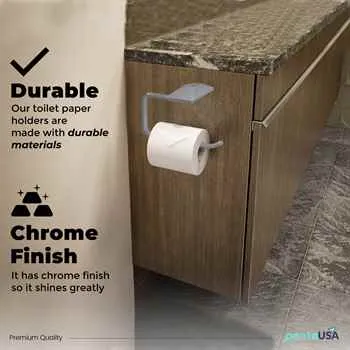 Nova 4860 Toilet Paper Holder Metal Material Chrome Finish