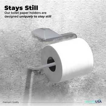 Nova 4860 Toilet Paper Holder Metal Material Chrome Finish