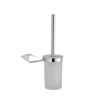 16 inch Brush Holder Metal Material Free Standing Chrome Finish-PN4863