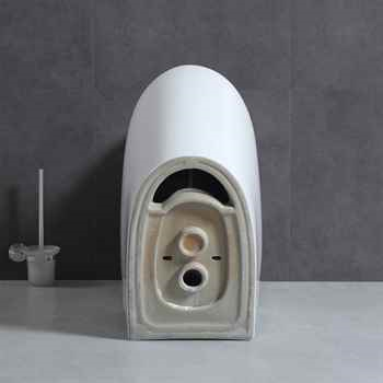 Ottawa Matt Black & Gold 28.63″ One Piece Toilet