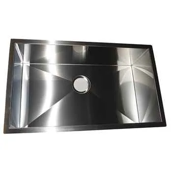 Otto 3018 - 30x18 Stainless Steel Handmade Single Bowl Sink