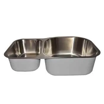 Otto 3118-l 31 1/8 X 18 1/8 Stainless Steel Double Bowl Sink