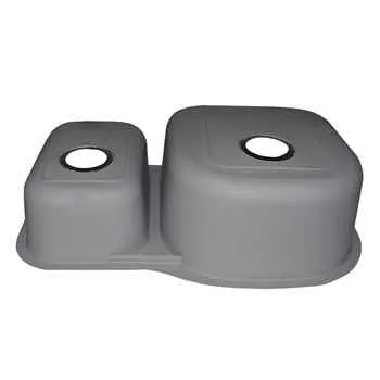 Otto 3118-l 31 1/8 X 18 1/8 Stainless Steel Double Bowl Sink