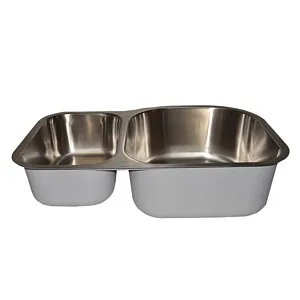 Otto 3118-r 31 1/8 X 18 1/8 Stainless Steel Double Bowl Sink