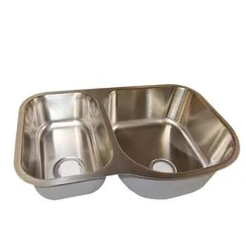 Otto 3118-r 31 1/8 X 18 1/8 Stainless Steel Double Bowl Sink