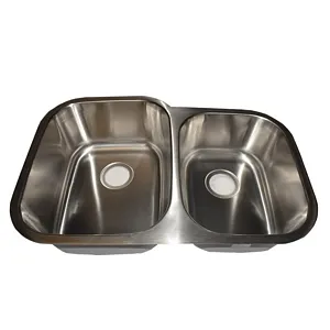 Otto 3120-r 31 1/2 X 20 1/2 Stainless Steel Double Bowl Sink