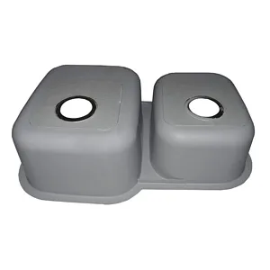 Otto 3120-r 31 1/2 X 20 1/2 Stainless Steel Double Bowl Sink