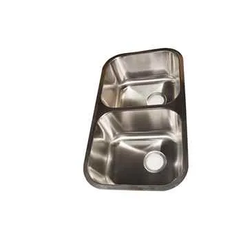 Otto 3218 32 1/4 X 18 1/2 Stainless Steel Undermount Double Sink
