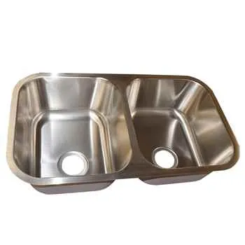 Otto 3218 32 1/4 X 18 1/2 Stainless Steel Undermount Double Sink