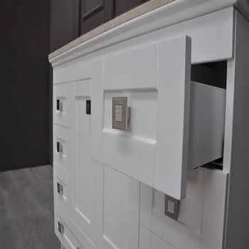 Otto Colorado 48" White Bathroom Vanity