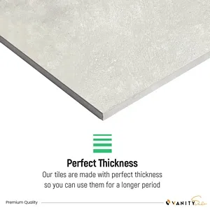 Pallet Porcelain Tile Ark Silver Matt 24"X48" - An Extra 6% off