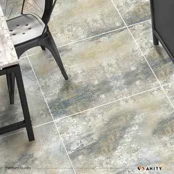 PALLET PORCELAIN TILE BLUE DIAMOND GLOSSY 24X24"