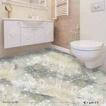 PALLET PORCELAIN TILE BLUE DIAMOND GLOSSY 24X24"