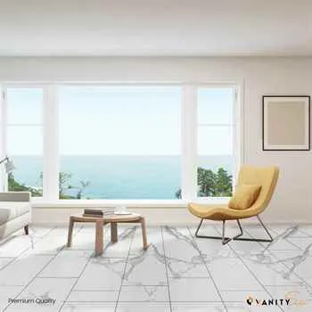 PALLET PORCELAIN TILE CALACATTA STATUARIO GLOSSY 12"X24"