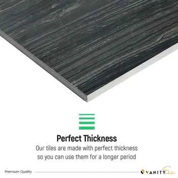 Pallet Porcelain Tile Tobacco Brown Glossy 24"X48" - An Extra 5% off