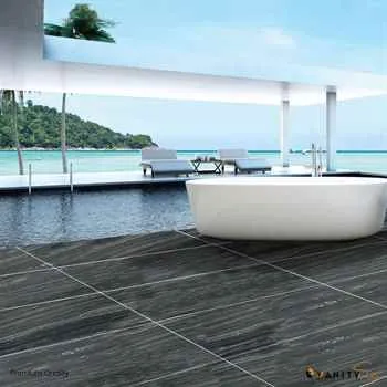 Pallet Porcelain Tile Tobacco Brown Glossy 24"X48" - An Extra 5% off