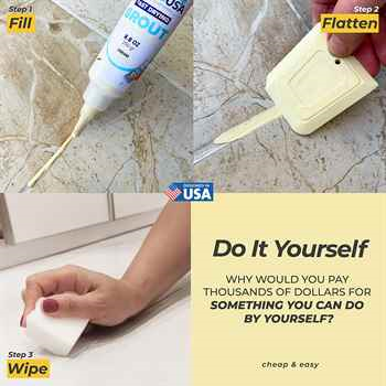 PentaUSA 8.8 oz Cream Repair Renew Tile Grout