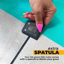 PentaUSA 250 Gr Black Tile Grout Repairs Kit 3 Triple Protection, Fast Drying Grout Repair Kit-8.8oz