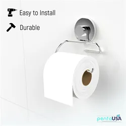 PentaUSA Chrome Toilet Paper Holders with Nickel Material