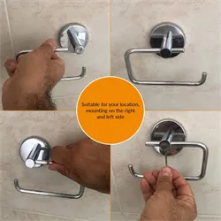 PentaUSA Chrome Toilet Paper Holders with Nickel Material