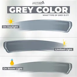 PentaUSA Gray Tile Grout Repair Kit, Fast Drying 250gr-8.8 oz