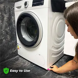 PentaUSA White Anti Vibration Pads for Washing Machine-Stops Moving