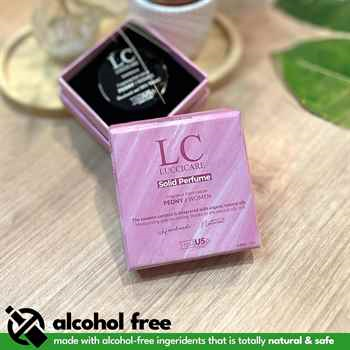 Peony 0.5oz (15g) Solid Perfume - TROIA US Travel Size Wax Cologne for Women, Handmade & Portable Fragrance