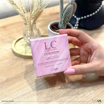 Peony 0.5oz (15g) Solid Perfume - TROIA US Travel Size Wax Cologne for Women, Handmade & Portable Fragrance