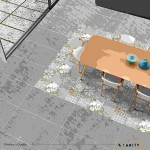 PALLET PORCELAIN TILE ARDESIA GREY MATT 24"X48"