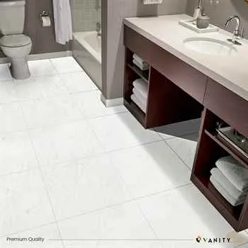 Premium Pallet Porcelain Tile Bianco Carrara Glossy 24"X24" - An Extra 7% off