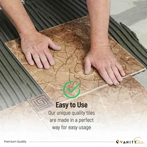 Pallet Premium Porcelain Tile Calacatta Glossy  24"X24" -  An Extra discount of 6% 