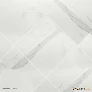 Pallet Premium Porcelain Tile Calacatta Glossy  24"X24" -  An Extra discount of 6% 